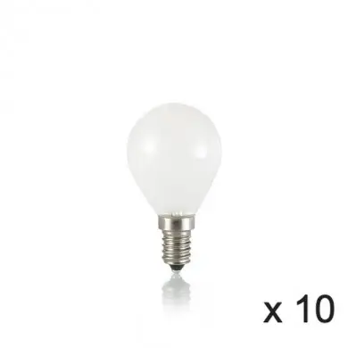 Ampoule (x10) 4W E14 Blanc D4,5 253411 IDEAL LUX 253411