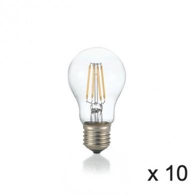 Ampoule (x10) 4W E27 Transparent D6 253428 IDEAL LUX 253428