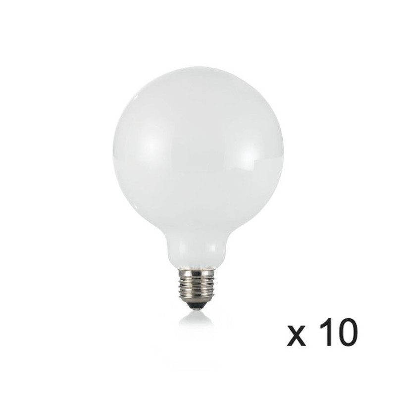 Ampoule (x10) 8W E27 Blanc D12,5 253435 IDEAL LUX 253435