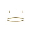 Suspension MOTIF Laiton doré 80W LED NOVA LUCE 9530223