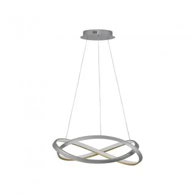 Suspension ODREY Sable argenté et doré 40W LED NOVA LUCE 9756718