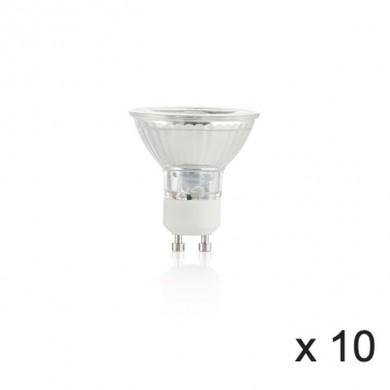 Ampoule (x10) 5W GU10 Transparent D5 253497 IDEAL LUX 253497