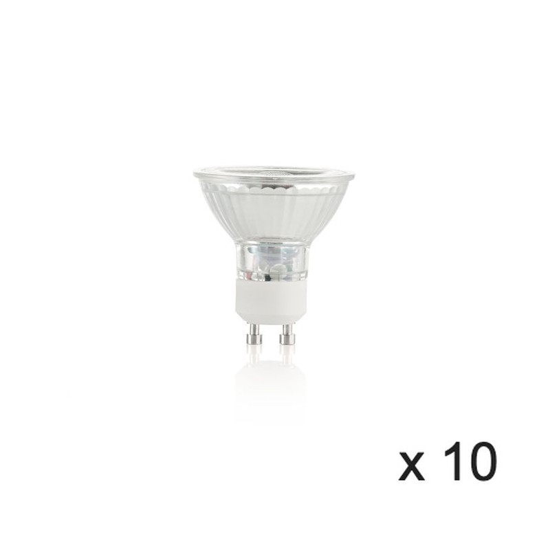 Ampoule (x10) 5W GU10 Transparent D5 253497 IDEAL LUX 253497