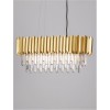 Suspension MAGNOLIA Doré 5x5W LED L70 NOVA LUCE 9824077