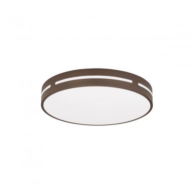 Plafonnier WHEEL Marron café 30W LED NOVA LUCE 9081212