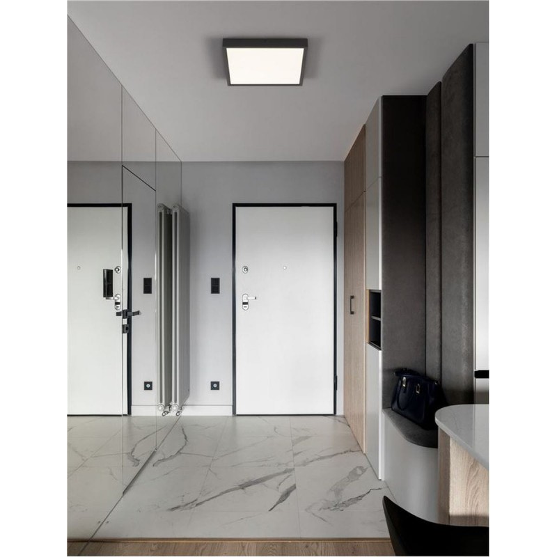 Plafonnier ITOS Noir sable 32W LED NL_9501211 9501211 Plafonnier ITOS Noir sable 32W LED NOVA LUCE 9501211