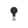 Applique Murale ROYAL Noir 1x12W LED Rond NOVA LUCE 9501232