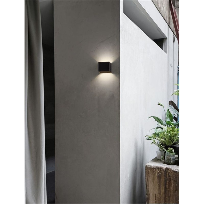 Applique Murale EPIC Noir 6W LED NOVA LUCE 9136180