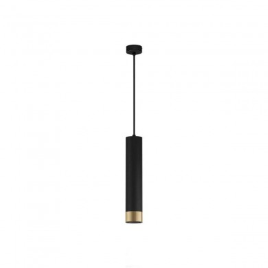 Suspension PICTO Sable noir et or 1x10W LED H40 NOVA LUCE 9911530