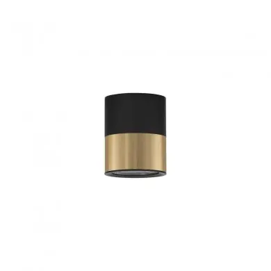 Plafonnier PICTO Sable noir et or 1x10W LED H10 NOVA LUCE 9911527