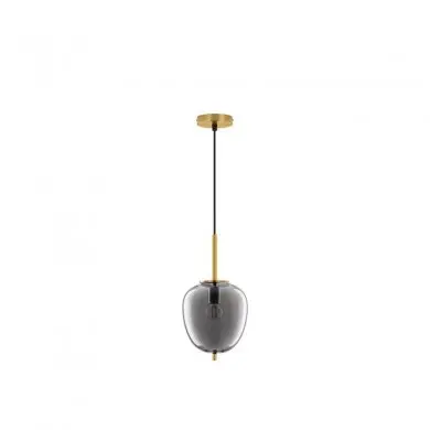 Suspension LATO Laiton doré et fumé 1x5W LED L15,8 NOVA LUCE 9624098