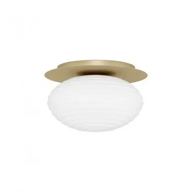 Plafonnier ALLEN Doré mat 1x12W LED L26 NOVA LUCE 9028846