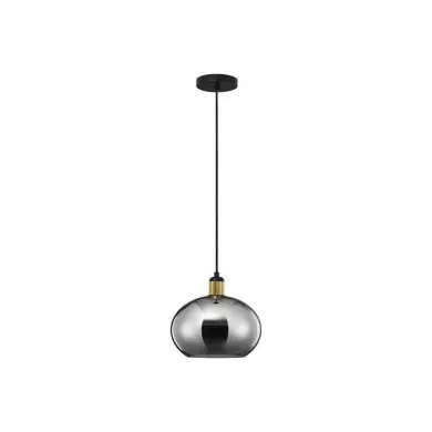 Suspension MIRRO Doré et fumé 1x12W LED L25 NOVA LUCE 9035960