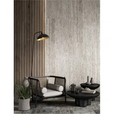Lampadaire réglable MIRBA Sable noir et or LED NOVA LUCE 9035982