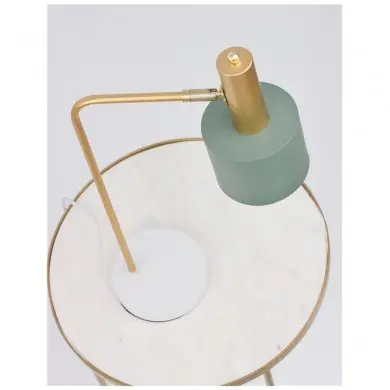 Lampe PAZ Doré, menthe et blanc LED NOVA LUCE 9426652