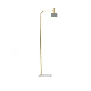 Lampadaire PAZ Doré, menthe et blanc LED NOVA LUCE 9426654