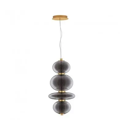 Suspension COEN Or et gris 20W LED NL_9186952 9186952 Suspension COEN Or et gris 20W LED NOVA LUCE 9186952