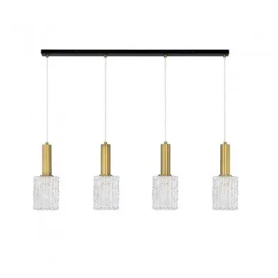 Suspension CERTA Or 4x12W LED 4 lampes NOVA LUCE 9009275