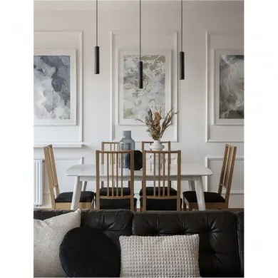 Suspension SEAWAVE Blanc 1x10W LED HH1:30 H2: 183 NOVA LUCE 9011334