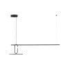 Suspension réglable GEA Noir 22W LED NOVA LUCE 9501209