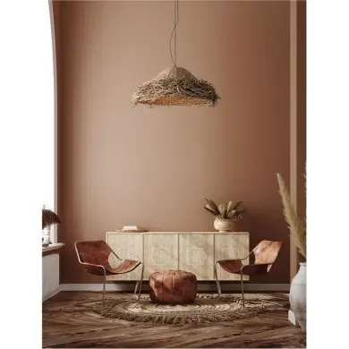 Suspension NATU Bois naturel 1x12W LED L86 NOVA LUCE 9586513