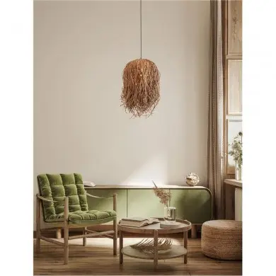 Suspension HAY Bois naturel 1x12W LED L32 NOVA LUCE 9586517