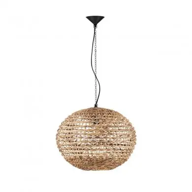 Suspension BOLA Bois naturel 1x12W LED L51 NOVA LUCE 9586524