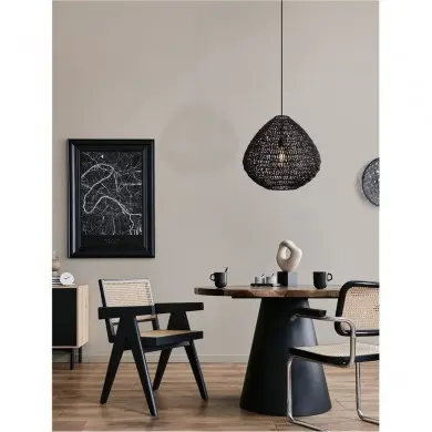Suspension MELODY Noir 1x12W LED NOVA LUCE 9586518