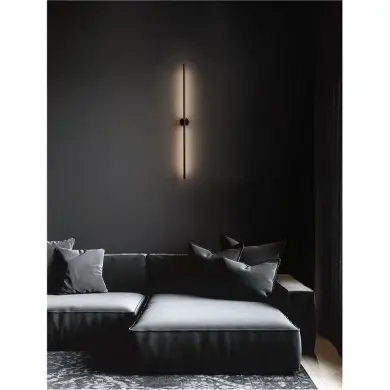 Applique murale CRETEL Noir 15W LED NL_9172871 9172871 Applique murale CRETEL Noir 15W LED NOVA LUCE 9172871
