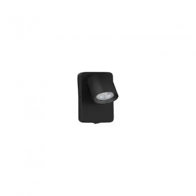 Applique murale COSMINA Noir 1x10W LED NL_9011338 9011338 Applique murale COSMINA Noir 1x10W LED NOVA LUCE 9011338