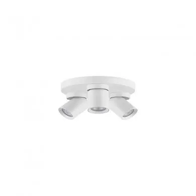 Plafonnier AMECY Blanc 3x10W LED 3 éclairages NOVA LUCE 9011349