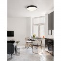 Plafonnier LUSTER Noir 30W LED