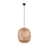 Suspension BOLA Bois naturel 1x12W LED L42 NOVA LUCE 9586526