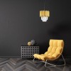 Suspension MAGNOLIA Doré 1x5W LED L25 NOVA LUCE 9824071