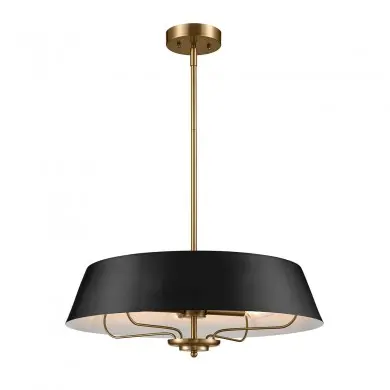 Suspension Luella 4x40W Noir & Laiton ELS_KL-LUELLA-4P-BKB KL-LUELLA-4P-BKB Suspension Luella 4x40W Noir & Laiton ELSTEAD LIGHTING KL-LUELLA-4P-BKB