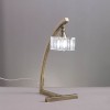 Lampe à poser CUADRAX Laiton antique G9 1x43W 1104 MANTRA 1104