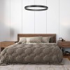 Suspension MOTIF Noir LED 48 W NOVA LUCE 9190848