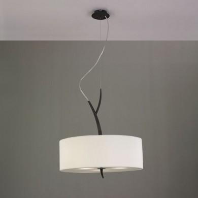 Suspension EVE Anthracite  E27 3x20W 70-190cm MANTRA 1153
