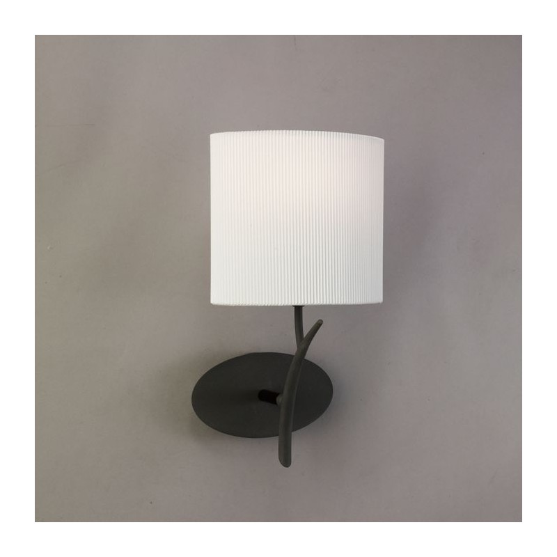 Applique EVE Anthracite 1x20W MAN_1154 1154 Applique EVE Anthracite 1x20W MANTRA 1154