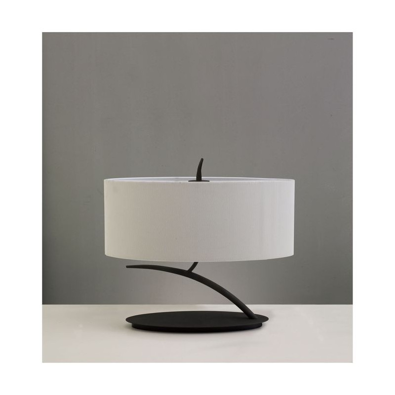 Lampe à poser EVE Anthracite E27 2x20W 40.5cm MAN_1158 1158 Lampe à poser EVE Anthracite E27 2x20W 40.5cm MANTRA 1158