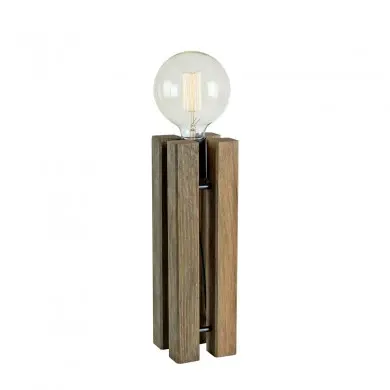 Lampe Lodge 1x40W E27 Max Marron taché 36cm MARKSLOJD 108758