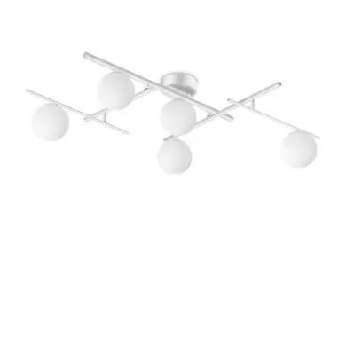 Plafonnier ATLAS 5x4W Max G9 Blanc IDL_328225 328225 Plafonnier ATLAS 5x4W Max G9 Blanc IDEAL LUX 328225