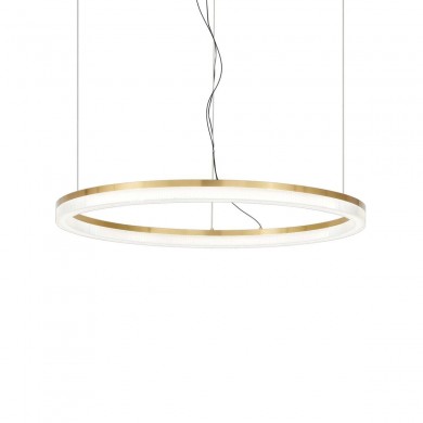 Suspension CROWN 42W LED Laiton IDEAL LUX 314921