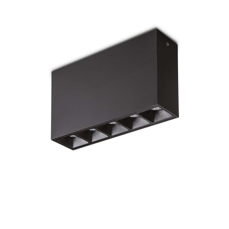Plafonnier LIKA 12,5W LED Noir IDL_244884 244884 Plafonnier LIKA 12,5W LED Noir IDEAL LUX 244884