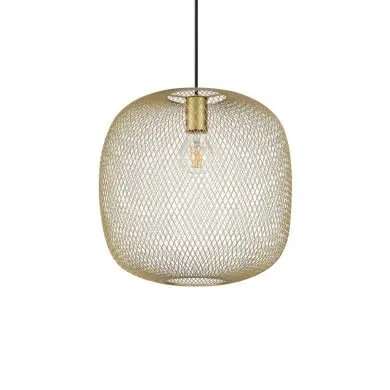 Suspension NET 1x42W E27 Max H555 Noir IDEAL LUX 317281