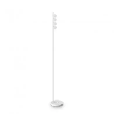 Lampadaire PING PONG 4x12W Max LED Blanc IDEAL LUX 328317