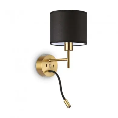 Applique SET UP 1x42W E27 LED Laiton IDEAL LUX 259857