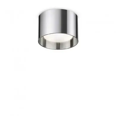 Plafonnier SPIKE 1x15W Max GX53 Rond Chrome IDEAL LUX 310886