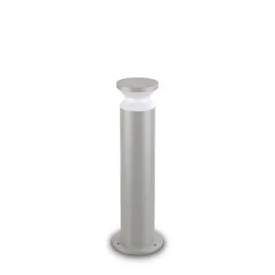 Borne Extérieur TORRE 1x15W E27 Max H600 Gris IDEAL LUX 321905