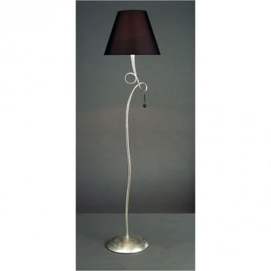 Lampadaire PAOLA Argenté 1x60W MANTRA 3533